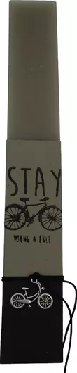 Πασχαλινή Λαμπάδα Βρέττα με Στοιχείο Ποδήλατο Καφέ / Μαύρο