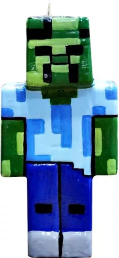 Πασχαλινή Λαμπάδα Γεράκης 3126 Μάινκραφτ 3D Μπλε