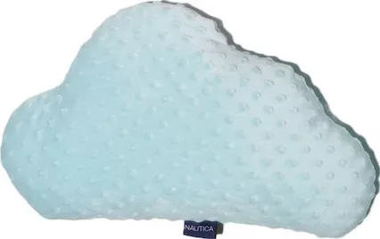Βρεφικό Διακοσμητικό Μαξιλάρι Nautica Κούνιας Σύννεφο 26x45cm Γαλάζιο