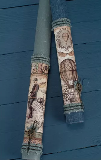 Πασχαλινή Λαμπάδα Vintage