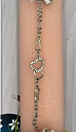 Πασχαλινή Λαμπάδα Aggelography Σετ Βραχιόλι Καρδιά Ροζ