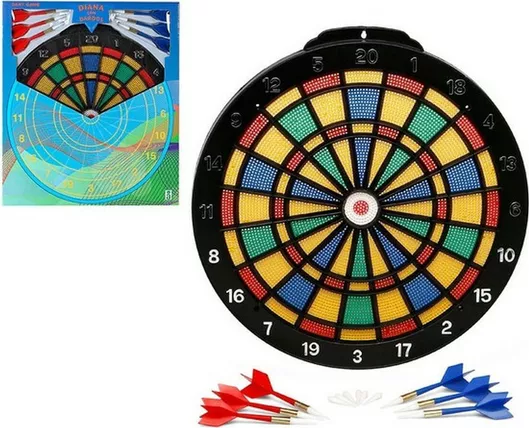 Σετ με Στόχο & 6 Βελάκια