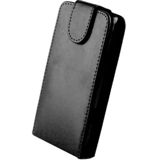 YouSave Accessories Real Leather Flip Case Black Galaxy A5