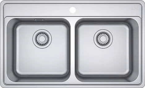 Νεροχύτης Κουζίνας Franke 3011850106 Ένθετος 79x48x18cm Inox Ασημί