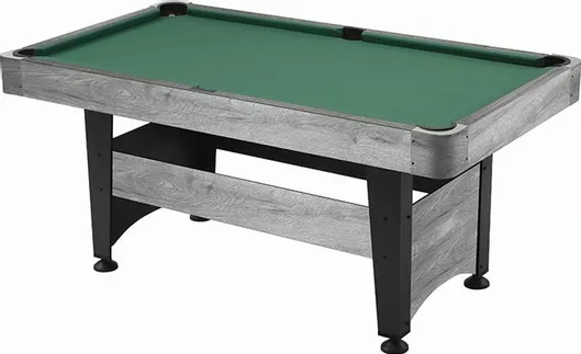 Τραπέζι Μπιλιάρδου Garlando Chicago 5 Αμερικάνικο 176x96x79cm Grey Oak