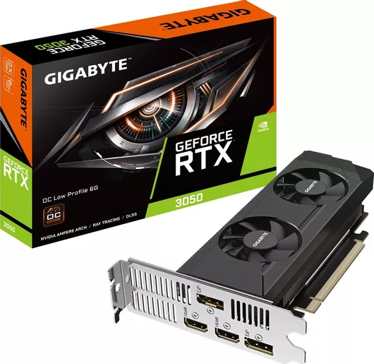 Κάρτα Γραφικών Gigabyte GeForce RTX 3050 Nvidia PCI Express x16 4.0 6GB GDDR6