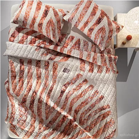 Σετ Μαξιλαροθήκες Guy Laroche Coralino Oxford 50x70cm Brick