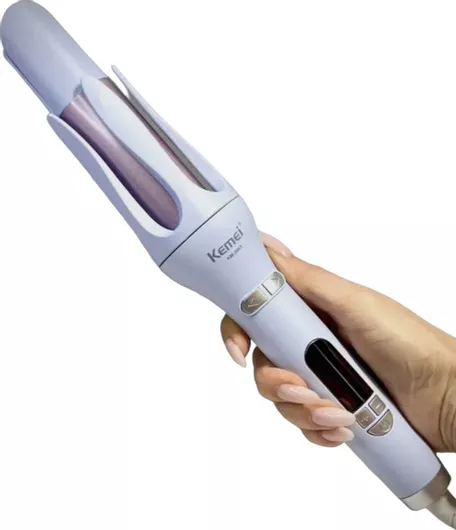 Ψαλίδι Μαλλιών Kemei για Μπούκλες 78mm 55W Λευκό