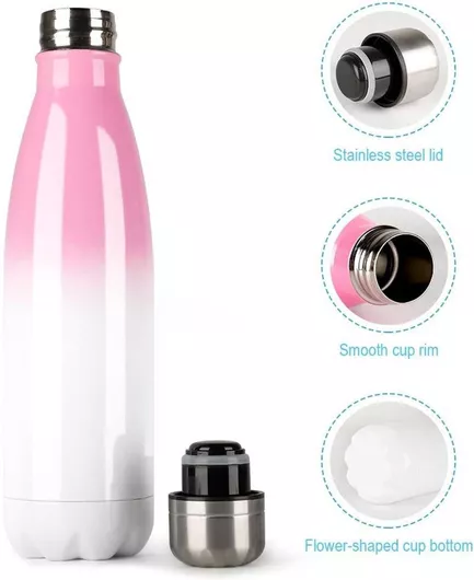 Πασχαλινή Λαμπάδα Πέππα Το Γουρουνάκι Αρωματική Πλακέ με Μεταλλικό Παγούρι 500ml Ροζ