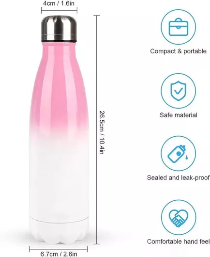 Πασχαλινή Λαμπάδα Πέππα Το Γουρουνάκι Αρωματική Πλακέ με Μεταλλικό Παγούρι 500ml Ροζ