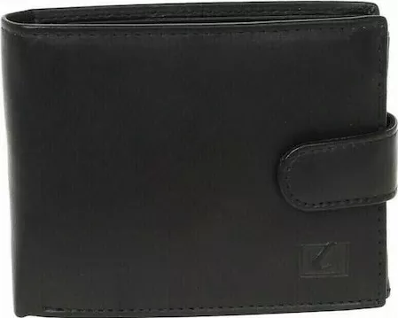 Ανδρικο Πορτοφόλι Lavor 1-7128 Δερμάτινο με RFID Μαύρο