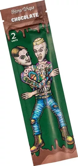 Πουρόφυλλα Lion Rolling Circus Chocolate 105mm