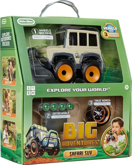 Τζιπ Αυτοκινητάκι Little Tikes Big Adventures Safari SUV για 3+ Ετών