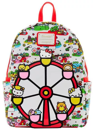 Παιδική Τσάντα Πλάτης Loungefly Hello Kitty Πολύχρωμο