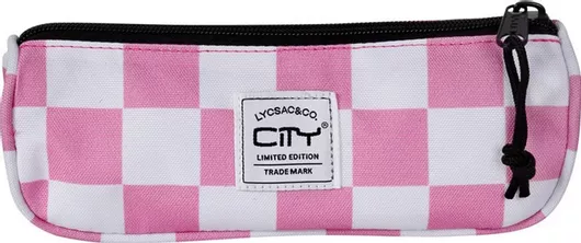 Lyc Sac Eclair Κασετίνα Βαρελάκι Ροζ