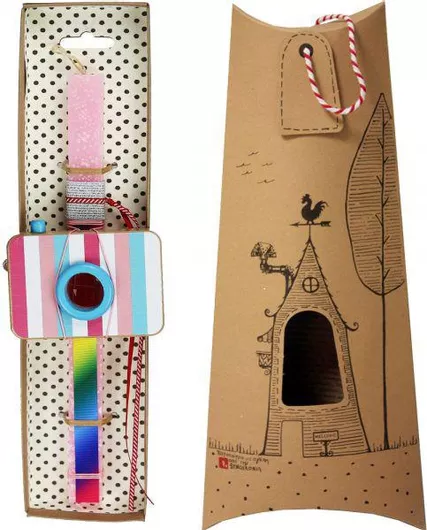 Πασχαλινή Λαμπάδα Synchronia Φωτογραφική Μηχανή Ροζ