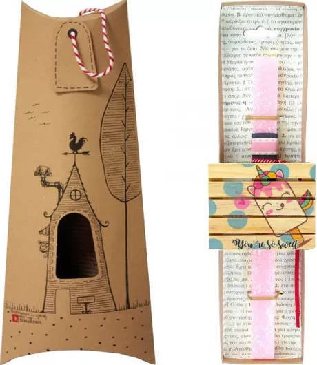 Πασχαλινή Λαμπάδα Synchronia Παλέτα Σουβέρ Ροζ