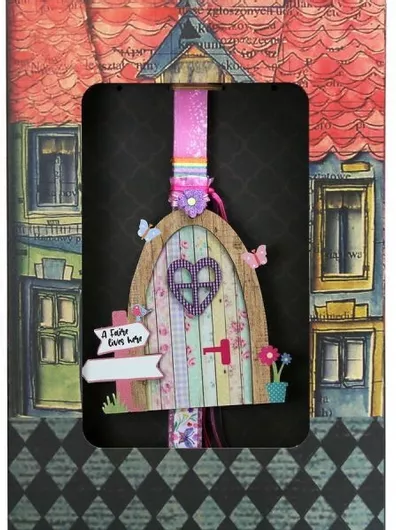 Πασχαλινή Λαμπάδα Synchronia Μαγική Πόρτα Ροζ