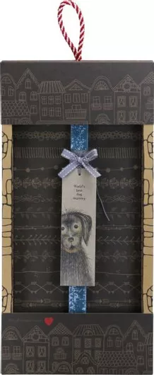 Πασχαλινή Λαμπάδα Synchronia με Σελιδοδείκτη "Σκύλος"