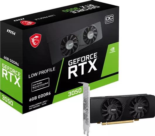 Κάρτα Γραφικών MSI GeForce RTX 3050 Nvidia PCI Express x16 4.0 6GB GDDR6