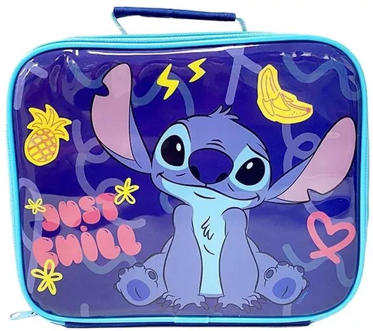 Παιδική Τσάντα Φαγητού Lilo & Stitch Just Stitch Μπλε