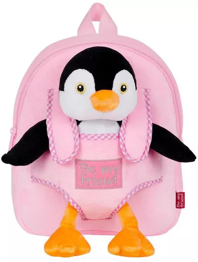 Παιδική Τσάντα Πλάτης Perletti Peggie Penguin Ροζ