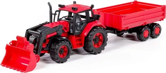 Αγροτικό Τρακτέρ Polesie Belarus Tractors με Καρότσα για 3+ Ετών