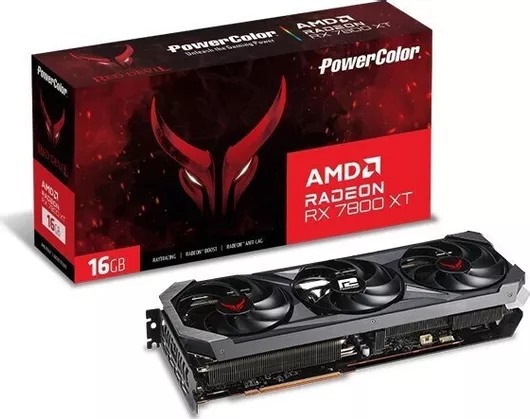 Κάρτα Γραφικών PowerColor Radeon RX 7800 XT 16GB GDDR6 Red Devil OC
