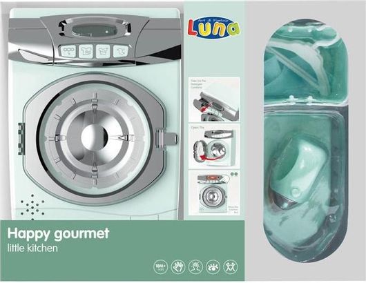 Luna Παιδική Οικιακή Συσκευή Πλυντήριο Ρούχων Πράσινο