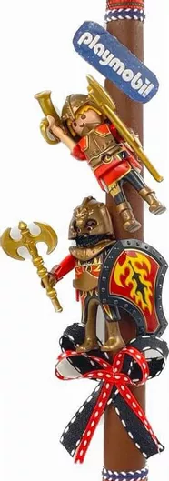 Πασχαλινή Λαμπάδα Rose Poupee 24.22 Playmobil με 2 Φιγούρες Novelmore