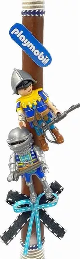 Πασχαλινή Λαμπάδα Rose Poupee 24.24 Playmobil με 2 Φιγούρες Novelmore