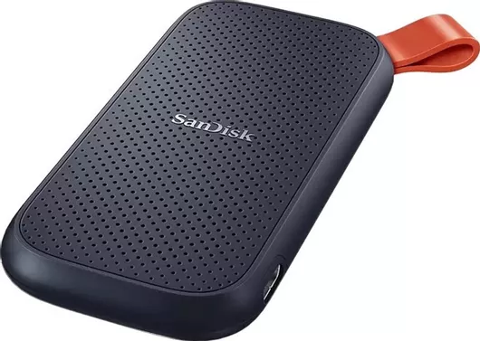 Εξωτερικός Σκληρός Δίσκος SSD Sandisk Portable USB 3.2 2TB 2.5" Μαύρο