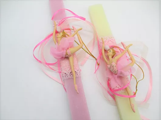 Πασχαλινή Λαμπάδα SP Souliotis 39-182253 με Μπαλαρίνα Τυχαία Επιλογή Χρώματος