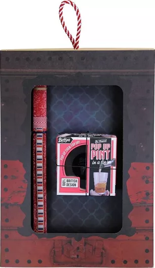 Πασχαλινή Λαμπάδα Synchronia LA24031A Πλακέ Ποτήρι Pop Up Κόκκινο