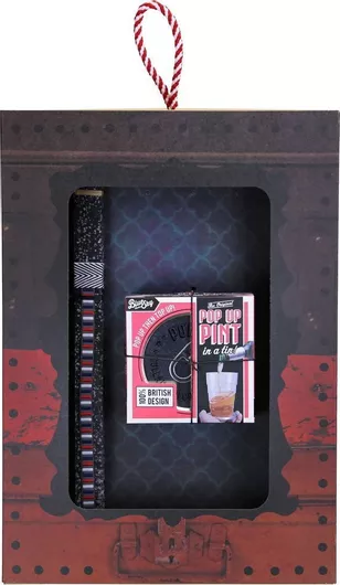 Πασχαλινή Λαμπάδα Synchronia LA24031B Πλακέ Ποτήρι Pop Up Μαύρο