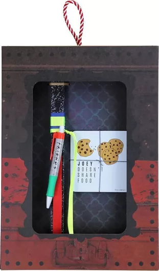 Πασχαλινή Λαμπάδα Synchronia LA24032A Στρογγυλή Friends Share Food Στυλό & Σουβέρ Πολύχρωμο