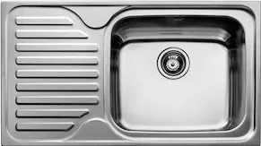 Νεροχύτης Κουζίνας Teka 11119203 Inox Ένθετος Σαγρέ 45x40x20cm Ασημί