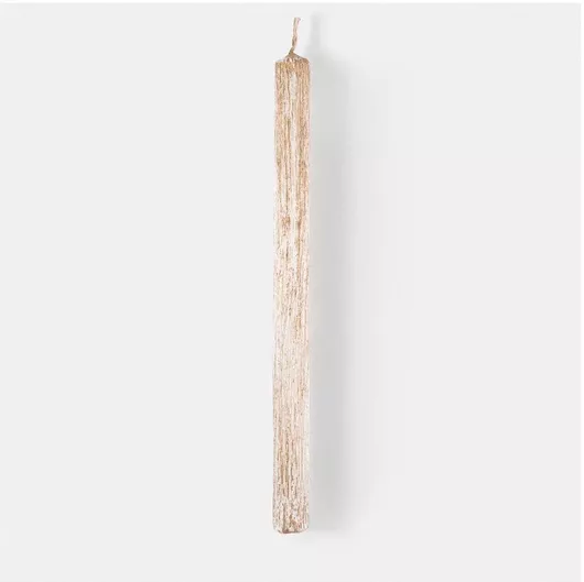 Πασχαλινή Λαμπάδα Tountzis 2051 Χειροποίητη Λευκό / Χρυσό