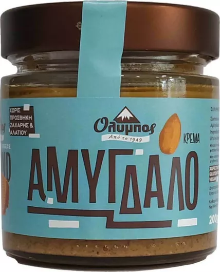Βούτυρο Αμυγδάλου Όλυμπος Αμύγδαλο Κρέμα 200gr