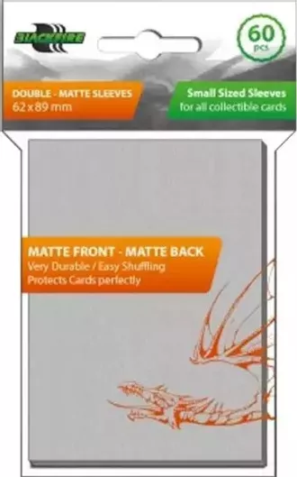 Card Sleeves Blackfire Entertainment για Μικρές Κάρτες Σετ 60τμχ Διάφανο