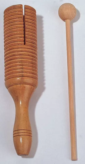 Μουσικό Παιχνίδι Κρουστό Playcity Ξύστρα Ξύλινη για 3+ Ετών