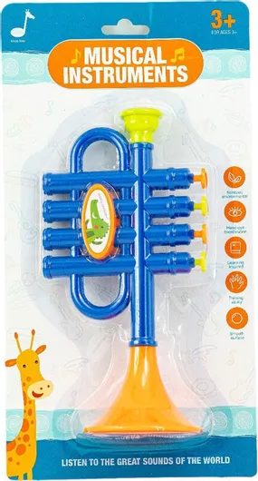 Μουσικό Παιχνίδι Πνευστό Gounaridis Toys Τρομπετούλα για 3+ Ετών
