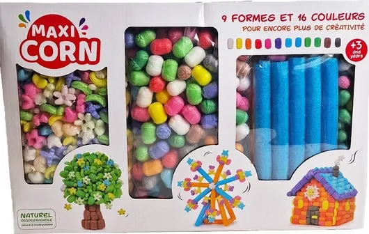 Παιδική Χειροτεχνία Ludi Maxi Corn Κατασκευή με Καλαμπόκι για 3+ Ετών