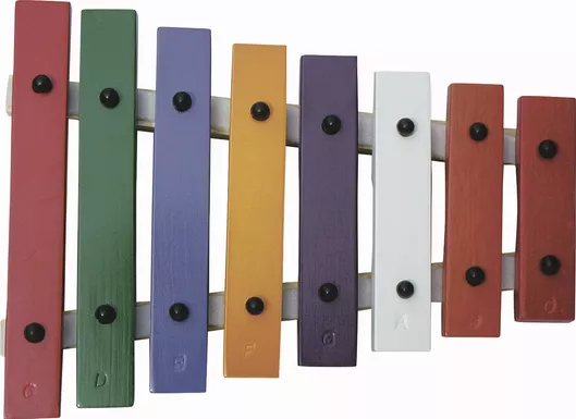 Μουσικό Παιχνίδι Ξυλόφωνο Διατονικό με 8 Νότες & 2 Μπαγκέτες Ξύλινο για 3+ Ετών