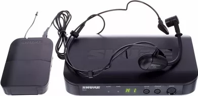 Επαγγελματικό Μικρόφωνο Shure BLX14E / P31 Ασύρματο Πυκνωτικό Ζώνη Φωνής Μαύρο