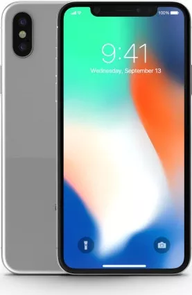 Apple iPhone X 3GB 64GB Silver Refurbished Grade A