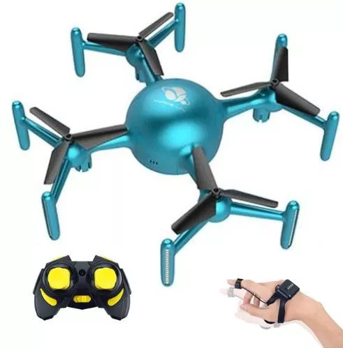 Drone Mirbest X09 Mini 2.4 GHz χωρίς Κάμερα Συμβατό με Smartphone Μπλε