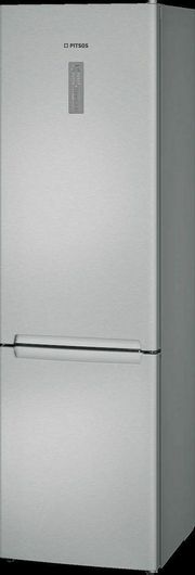 Ψυγειοκαταψύκτης Pitsos PKNB39XIE2 368lt Total NoFrost Υ203xΠ60xΒ66cm Inox