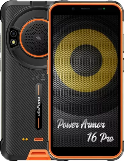 Ulefone Power Armor 16 Pro 4GB 64GB Rugged Orange