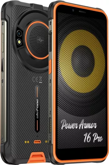 Ulefone Power Armor 16 Pro 4GB 64GB Rugged Orange